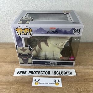 Appa Flocked Funko Pop #643 BoxLunch Exclusive Avatar Vaulted NOT MINT